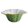 Beatriz Ball Serveware Beatriz Ball ENCANTO Tuscany Large Bowl (Leaf Green and White)