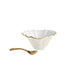 Beatriz Ball Serveware Beatriz Ball ENCANTO Tuscany Mini Round Bowl w/spoon (Cream and White)