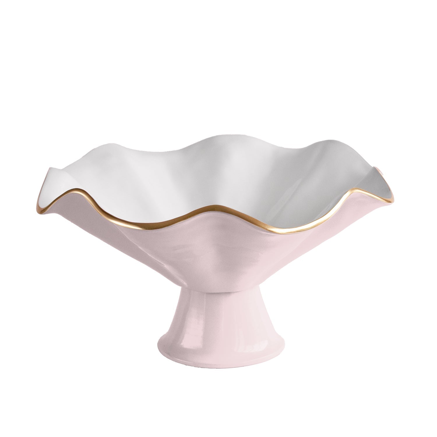 Beatriz Ball Serveware Beatriz Ball ENCANTO Vento Pedestal (Camelia and White)