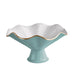 Beatriz Ball Serveware Beatriz Ball ENCANTO Vento Pedestal (Turquoise and White)