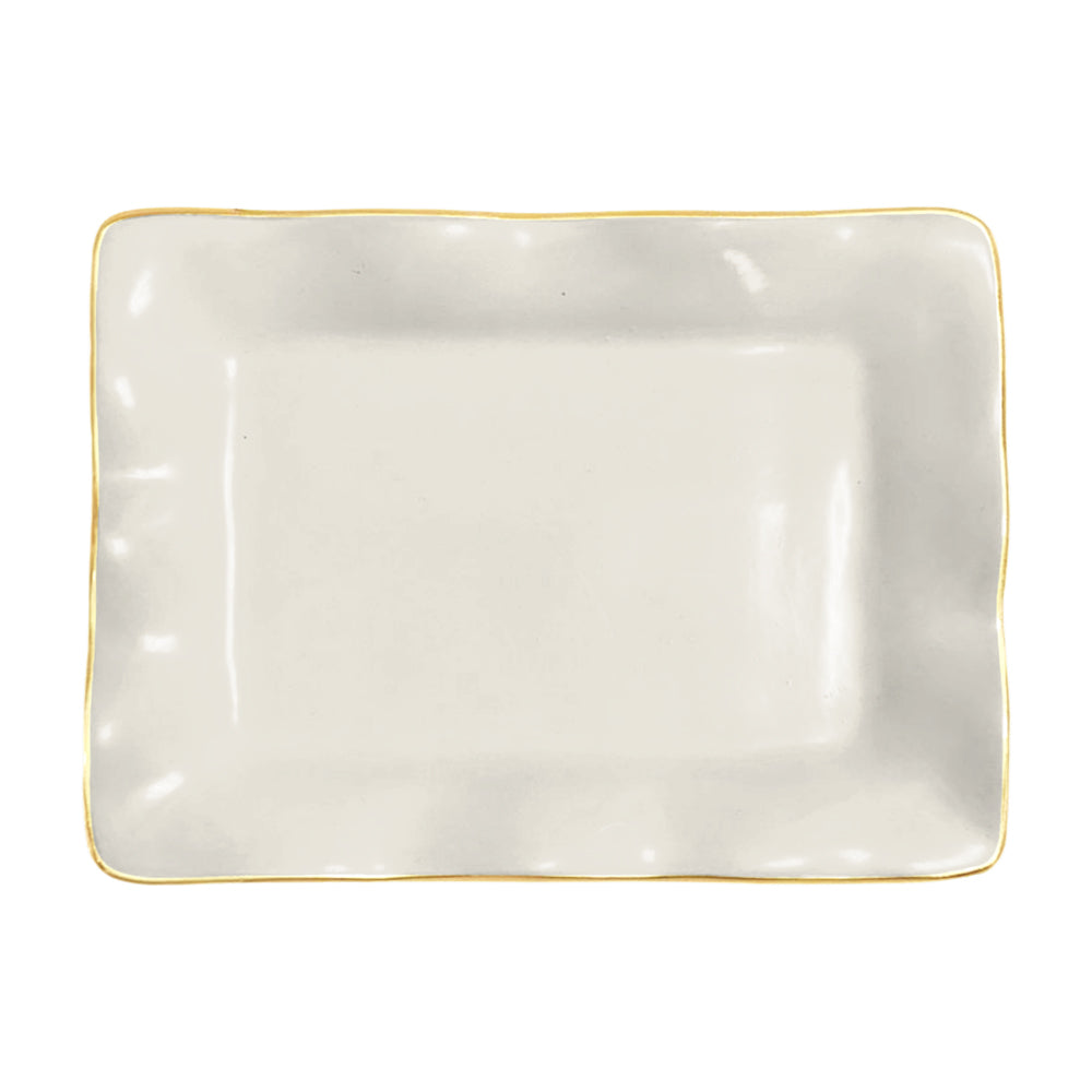 Beatriz Ball Serveware Beatriz Ball ENCANTO Vento Small Rectangular Tray (Cream)
