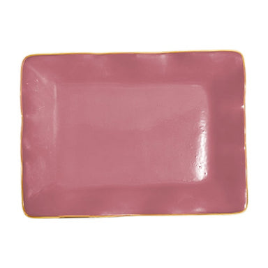 Beatriz Ball Serveware Beatriz Ball ENCANTO Vento Small Rectangular Tray (Pink)