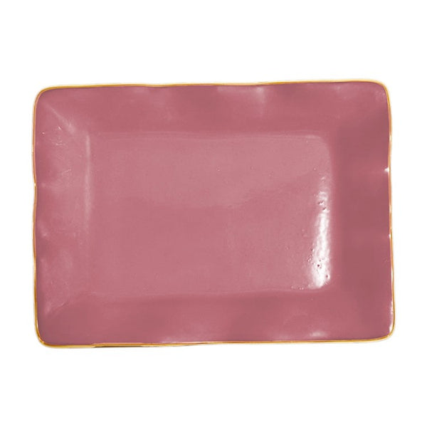 Beatriz Ball Serveware Beatriz Ball ENCANTO Vento Small Rectangular Tray (Pink)