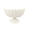 Beatriz Ball Serveware Beatriz Ball ENCANTO Vienna Medium Round Pedestal (Cream and White)