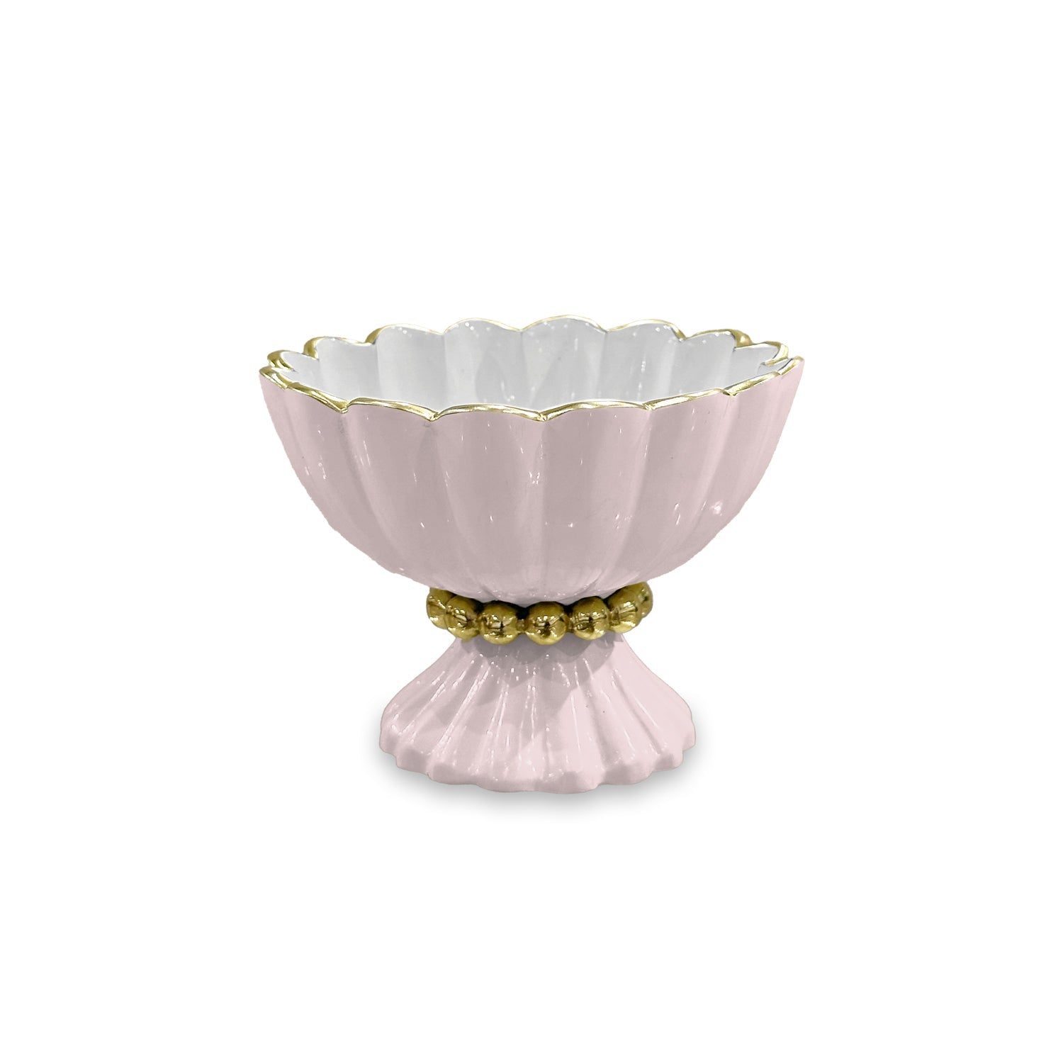 Beatriz Ball Serveware Beatriz Ball ENCANTO Vienna Mini Pedestal with Spoon (Camellia and White)