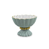 Beatriz Ball Serveware Beatriz Ball ENCANTO Vienna Mini Pedestal with Spoon (Slate and White)