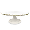 Beatriz Ball Serveware Beatriz Ball ENCANTO Vienna Pedestal Cake Plate (Cream and White)
