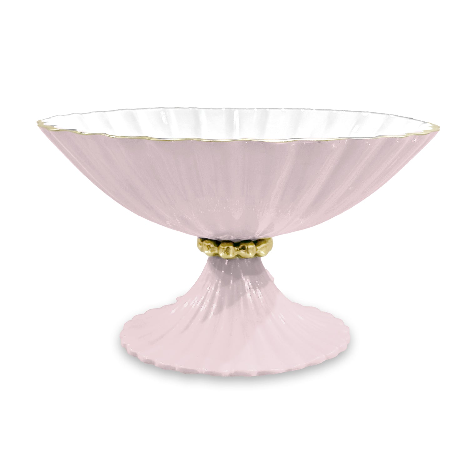 Beatriz Ball Serveware Beatriz Ball ENCANTO Vienna Small Pedestal (Camellia and White)