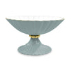 Beatriz Ball Serveware Beatriz Ball ENCANTO Vienna Small Pedestal (Slate and White)