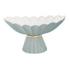 Beatriz Ball Servware Beatriz Ball ENCANTO Vintage Hermes Pedestal Slate and White