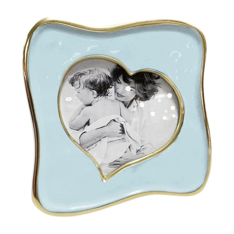 Beatriz Ball Picture Frames Beatriz Ball FRAME Encanto Curved Heart 5 x 5 (Blue)