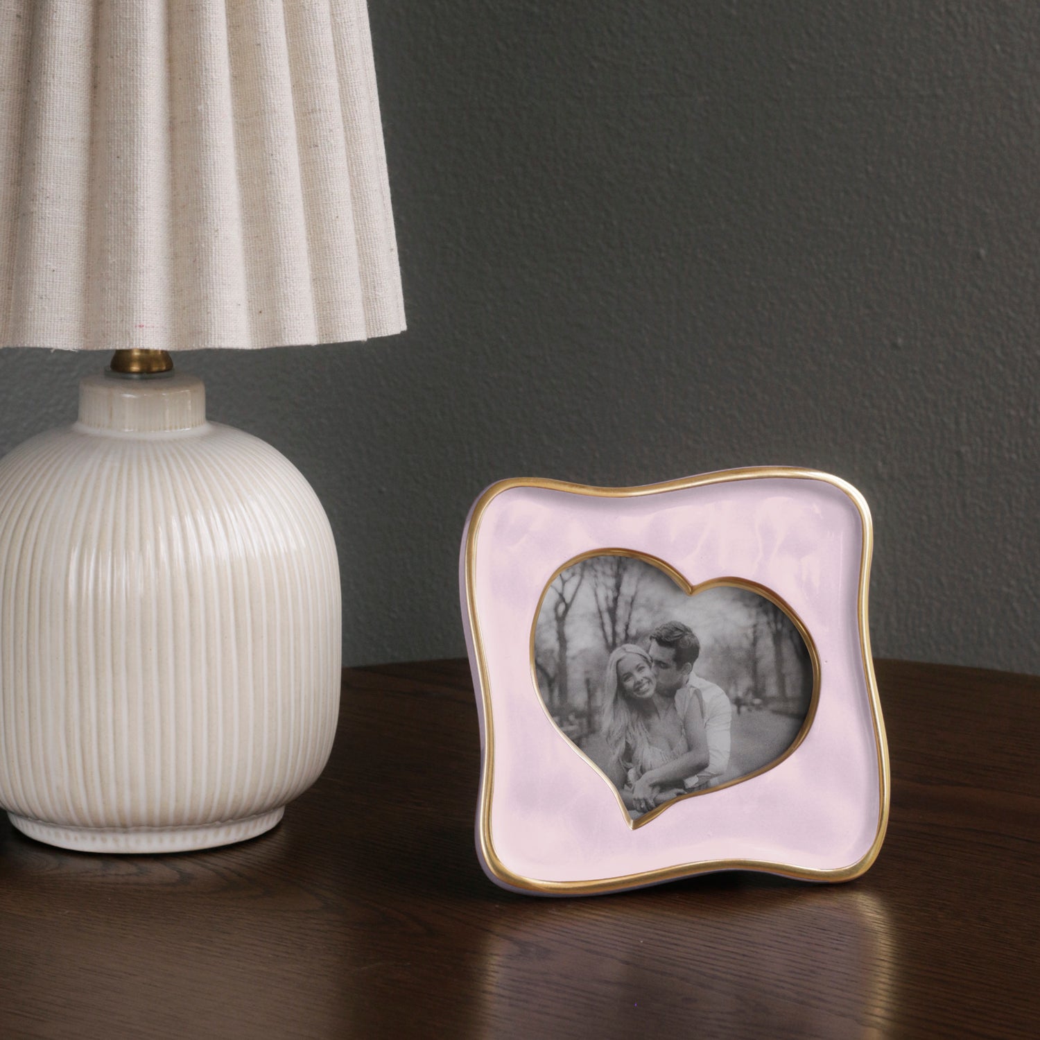 Beatriz Ball Serveware Beatriz Ball FRAME Encanto Curved Heart 5 x 5 (Camellia)