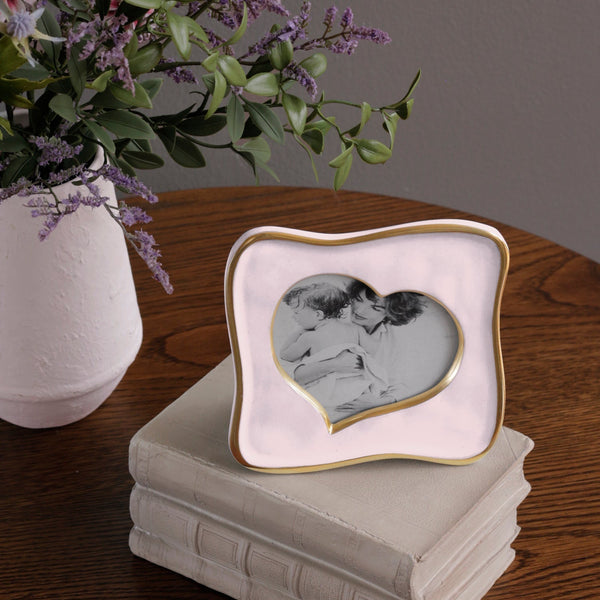 Beatriz Ball Serveware Beatriz Ball FRAME Encanto Curved Heart 5 x 5 (Camellia)