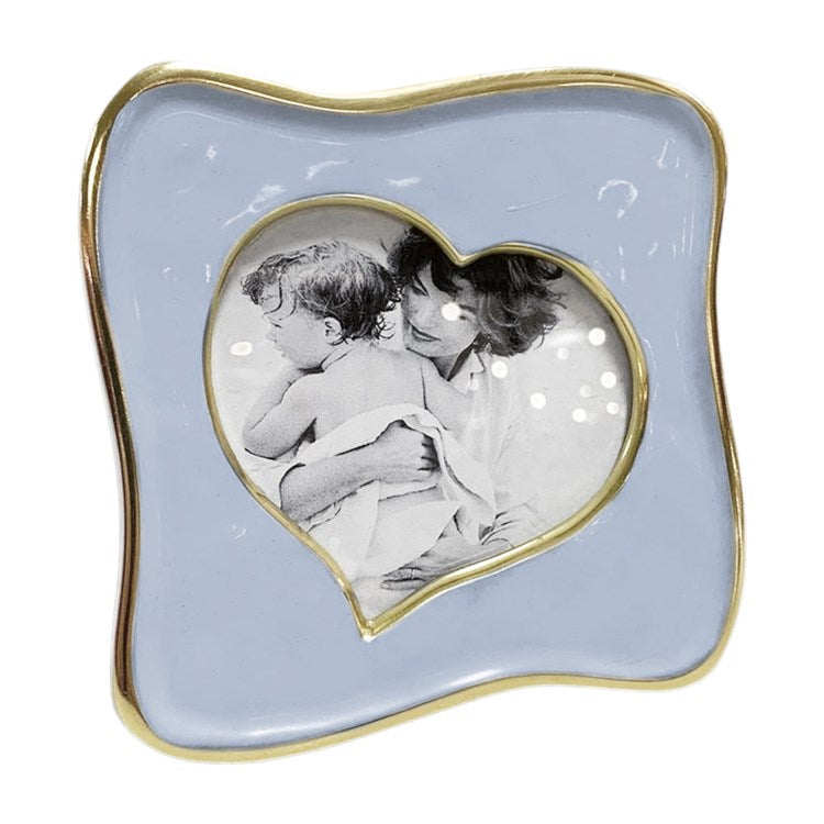 Beatriz Ball Picture Frames Beatriz Ball FRAME Encanto Curved Heart 5 x 5 (Periwinkle)