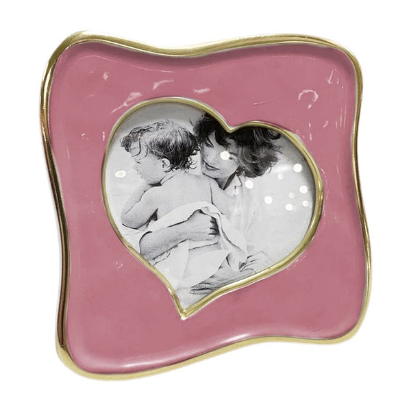 Beatriz Ball Picture Frames Beatriz Ball FRAME Encanto Curved Heart 5 x 5 (Pink)