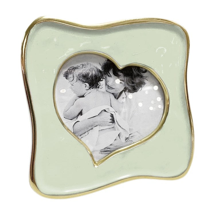 Beatriz Ball Picture Frames Beatriz Ball FRAME Encanto Curved Heart 5 x 5 (Pistachio)