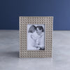 Beatriz Ball Picture Frames Beatriz Ball FRAME Sierra Modern Rattan 4 x 6 (Gold)