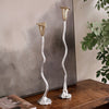 Beatriz Ball Giftware Beatriz Ball GARDEN Tulip Candlestick Holder 19" with Gold Tulip