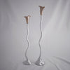 Beatriz Ball Giftware Beatriz Ball GARDEN Tulip Candlestick Holder 19" with Gold Tulip