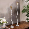 Beatriz Ball Giftware Beatriz Ball GARDEN Tulip Candlestick Holder 19" with Gold Tulip