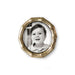 Beatriz Ball Picture Frames Beatriz Ball GIFTABLES Sierra Modern Bamboo 5 x 5 Round Frame (Gold)