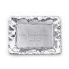 Beatriz Ball Giftware Beatriz Ball GIFTABLES Vento Rectangular Engraved Tray "good friends, good wine, good times"