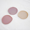 Beatriz Ball Giftware Beatriz Ball GLASS Adana Appetizer Plates Set of 3 (Multi)