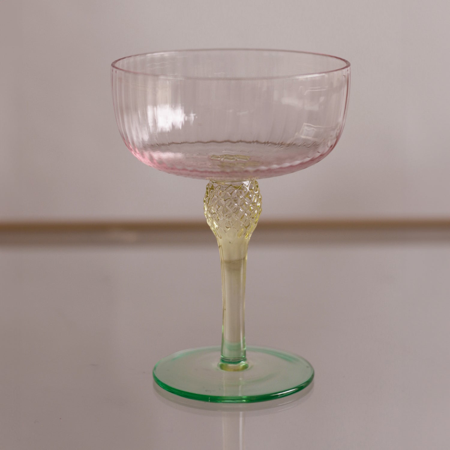 Beatriz Ball Serveware Beatriz Ball GLASS Aquarelle Coupe Set of 4 (Multi)