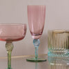 Beatriz Ball Serveware Beatriz Ball GLASS Aquarelle Flute Set of 4 (Multi)