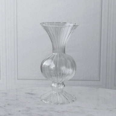 Beatriz Ball Giftware Beatriz Ball GLASS Cambridge Flora Flower Vase Set of 2 (Clear)