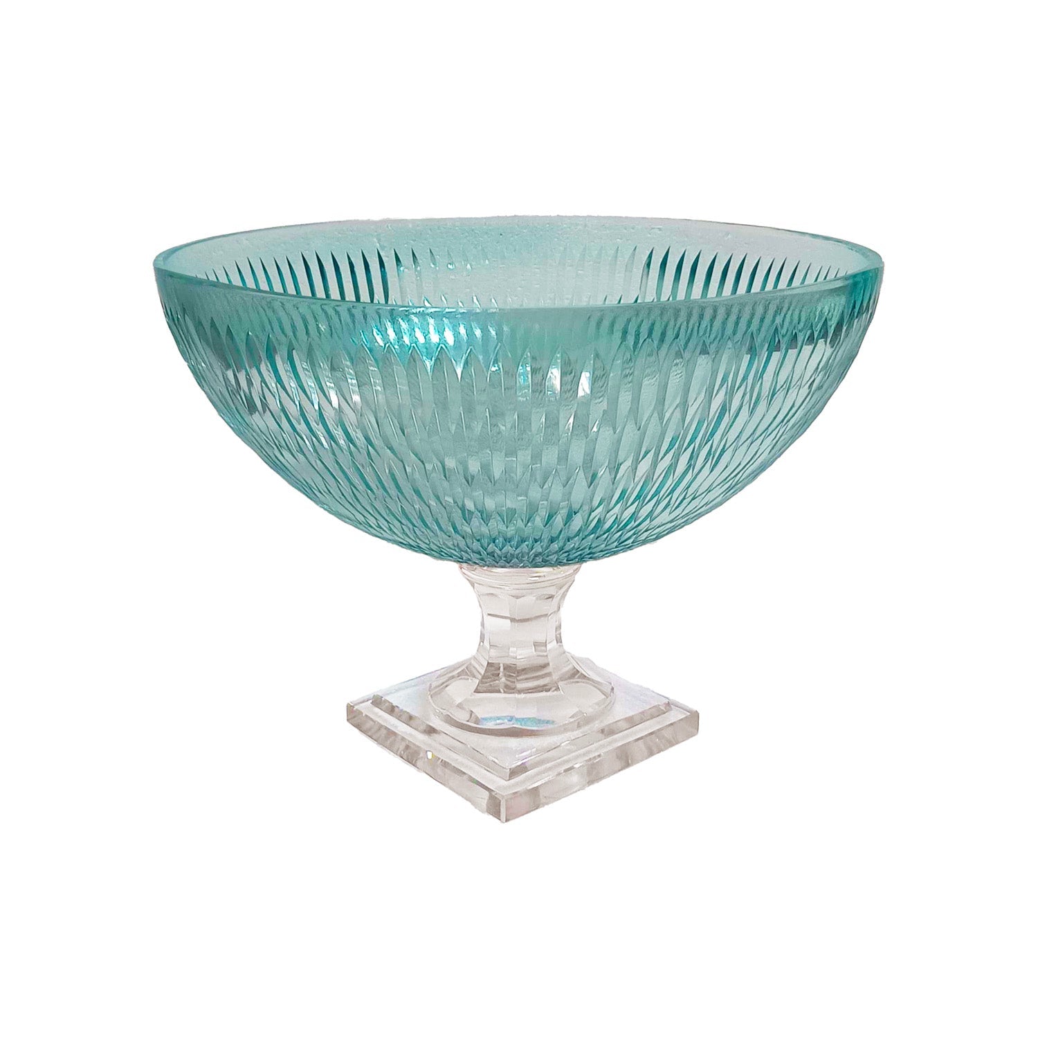 Beatriz Ball Serveware Beatriz Ball GLASS Eclat Centerpiece Pale Blue & Clear