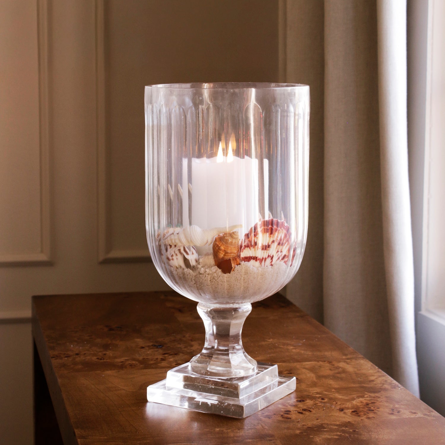 Beatriz Ball Home Decor Beatriz Ball GLASS Eclat Large Hurricane Clear