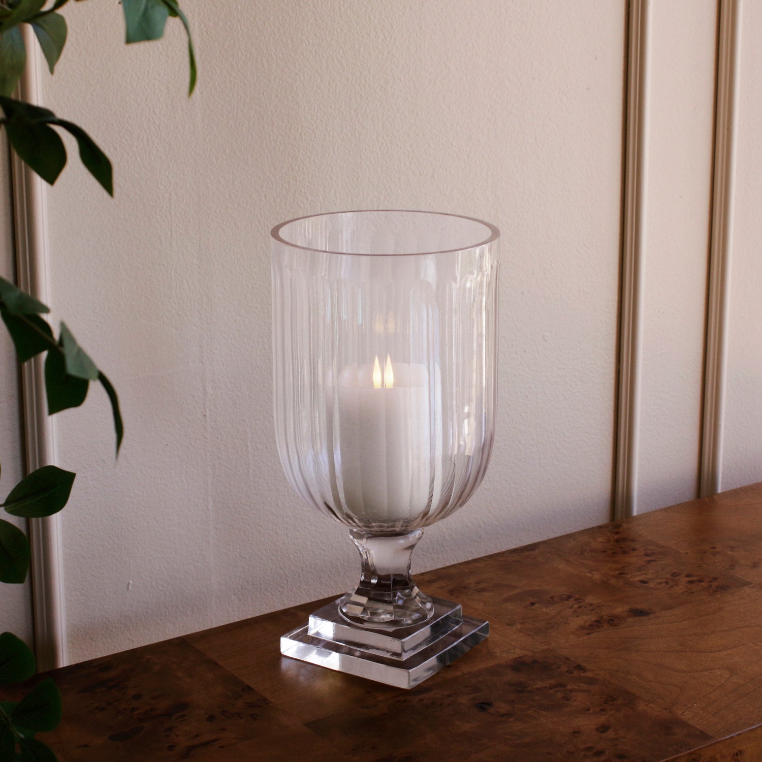 Beatriz Ball Home Decor Beatriz Ball GLASS Eclat Large Hurricane Clear