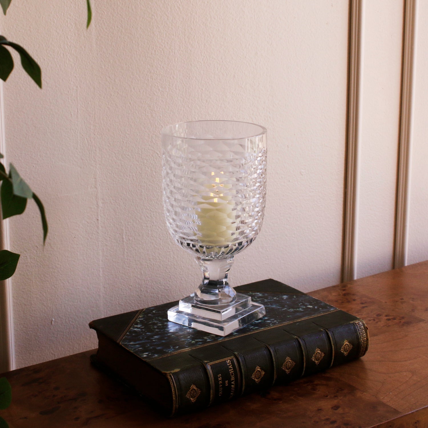 Beatriz Ball Home Decor Beatriz Ball GLASS Eclat Small Hurricane Clear