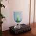 Beatriz Ball Home Decor Beatriz Ball GLASS Eclat Small Hurricane Pale Blue & Clear
