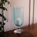 Beatriz Ball Home Decor Beatriz Ball GLASS Eclat Tall Hurricane Pale Blue & Clear