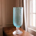 Beatriz Ball Home Decor Beatriz Ball GLASS Eclat Tall Hurricane Pale Blue & Clear