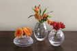 Beatriz Ball Giftware Beatriz Ball Glass Faceted Teardrop Bud Vase Clear