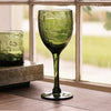 Beatriz Ball Serveware Beatriz Ball GLASS Fern Wine Set of 4 (Dark Green)