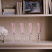 Beatriz Ball Serveware Beatriz Ball GLASS French Swirl Champagne Flute Set of 4 (Pink)