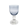 Beatriz Ball Serveware Beatriz Ball GLASS French Swirl Wine Set of 4 (Blue)
