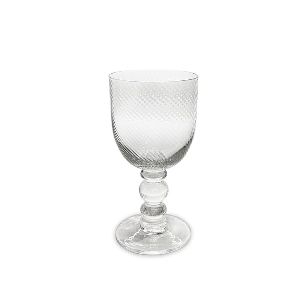 Beatriz Ball Serveware Beatriz Ball GLASS French Swirl Wine Set of 4 (Clear)