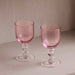 Beatriz Ball Serveware Beatriz Ball GLASS French Swirl Wine Set of 4 (Pink)