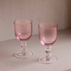 Beatriz Ball Serveware Beatriz Ball GLASS French Swirl Wine Set of 4 (Pink)