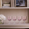Beatriz Ball Serveware Beatriz Ball GLASS French Swirl Wine Set of 4 (Pink)