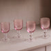 Beatriz Ball Serveware Beatriz Ball GLASS French Swirl Wine Set of 4 (Pink)