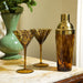 Beatriz Ball Giftware Beatriz Ball GLASS Tortoise Martini and Shaker Set of 4