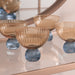 Beatriz Ball Serveware Beatriz Ball GLASS Venice Coupe Set of 4 (Amber and Blue )