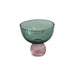 Beatriz Ball Servware Beatriz Ball GLASS Venice Coupe Set of 4 (Green and Lavender)