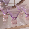 Beatriz Ball Serveware Beatriz Ball GLASS Venice Martini Set of 4 (Violet and Pink)